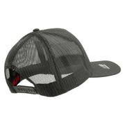 Star US Army Embroidered Solid Cotton Twill 5 panel Mesh Back Cap