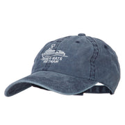 River Rats Vietnam Riverboat Embroidered Washed Cotton Twill Cap