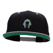 Pharaoh Embroidered Wool Blend Classic Snapback