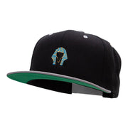 Pharaoh Embroidered Wool Blend Classic Snapback