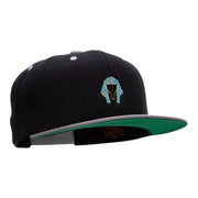 Pharaoh Embroidered Wool Blend Classic Snapback