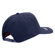 Star US Army Embroidered Solid Cotton Twill 5 Panel Prostyle Snap Cap