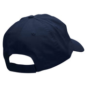 Red Ornament Embroidered Low Profile Dyed Cotton Twill Cap - Navy OSFM