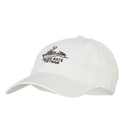 River Rats Vietnam Riverboat Embroidered Washed Cotton Twill Cap