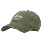 River Rats Vietnam Riverboat Embroidered Washed Cotton Twill Cap