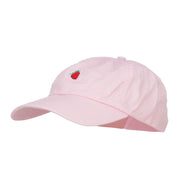 Mini Strawberry Embroidered Low Cap