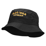 Iraq Veteran Embroidered Bucket Hat