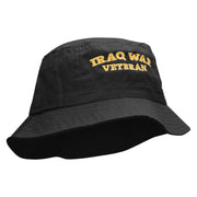 Iraq Veteran Embroidered Bucket Hat