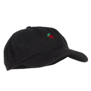 Mini Strawberry Embroidered Low Cap