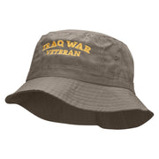 Iraq Veteran Embroidered Bucket Hat