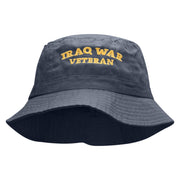 Iraq Veteran Embroidered Bucket Hat