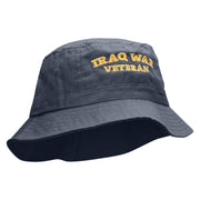 Iraq Veteran Embroidered Bucket Hat