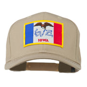 Middle State Iowa Embroidered Patch Cap