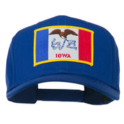 Middle State Iowa Embroidered Patch Cap