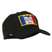 Middle State Iowa Embroidered Patch Cap