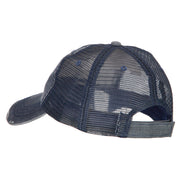 Camera Design Photographer Embroidered Low Profile Mesh Cap