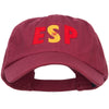 Spain ESP Flag Embroidered Low Profile Cap