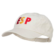 Spain ESP Flag Embroidered Low Profile Cap