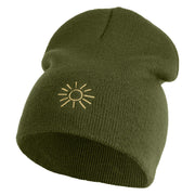 Arizona Sun Embroidered 8 inch Acrylic Short Blank Beanie - Olive OSFM