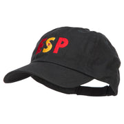 Spain ESP Flag Embroidered Low Profile Cap