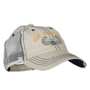 US Army Air Assault Embroidered Low Profile Cotton Mesh Cap