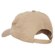 Idaho Syringa with Map Embroidered Unstructured Washed Cap