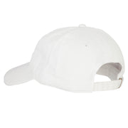 Fishing Papa Embroidered Washed Cotton Twill Cap