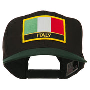 Italy Europe Flag Patched Two Tone High Cap