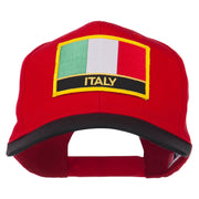 Italy Europe Flag Patched Two Tone High Cap