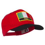 Italy Europe Flag Patched Two Tone High Cap