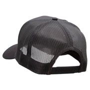 Dual Darts Embroidered Solid Cotton Twill Mesh Prostyle Cap