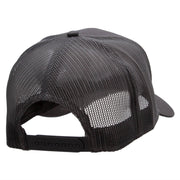 Dual Darts Embroidered Solid Cotton Twill Mesh Prostyle Cap