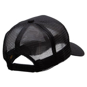 Dual Darts Embroidered Solid Cotton Twill Mesh Prostyle Cap