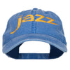 Jazz Embroidered Cotton Cap