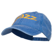 Jazz Embroidered Cotton Cap