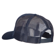 82nd Airborne Logo Embroidered Solid Cotton Mesh Pro Cap