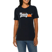 Thanksgiving And Turkey Graphic Design Deluxe Jersey T-Shirt