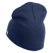 Delta with USSF Symbol Embroidered 8 Inch Short Beanie - Navy OSFM