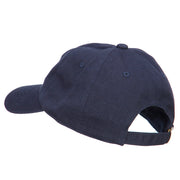 Baseball Dad Embroidered Unstructured Cotton Cap