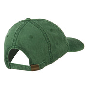 Black Jack Embroidered Washed Cap