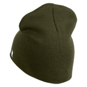 Delta with USSF Symbol Embroidered 8 Inch Short Beanie - Olive OSFM