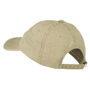 Black Jack Embroidered Washed Cap