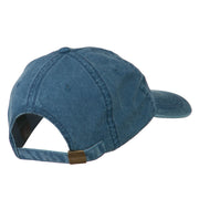 Black Jack Embroidered Washed Cap