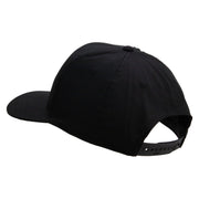 Licensed US Infantry Veteran Embroidered Solid Cotton Twill Pro Style Cap - Black OSFM
