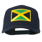 Jamaica Flag Patched Mesh Cap