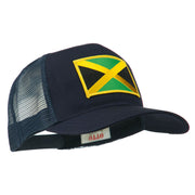 Jamaica Flag Patched Mesh Cap