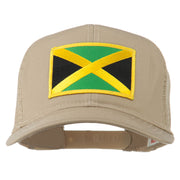 Jamaica Flag Patched Mesh Cap