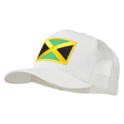 Jamaica Flag Patched Mesh Cap