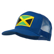 Jamaica Flag Patched Mesh Cap