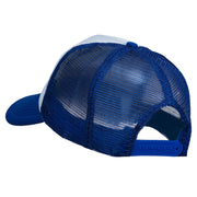 Joy Embroidered Two Tone Foam Mesh Back Cap